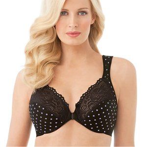 Glamorise Wonderwire Front-Close Bra Underwire 34G